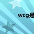 wcg是什么的缩写（wcg全称）