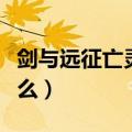 剑与远征亡灵哪些可以当狗粮（剑灵狗粮是什么）
