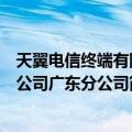 天翼电信终端有限公司广东分公司（关于天翼电信终端有限公司广东分公司简介）