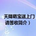 天降萌宝送上门：总裁 请签收（关于天降萌宝送上门：总裁 请签收简介）