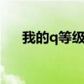 我的q等级页面显示异常（我的q等级）