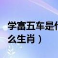 学富五车是什么生肖庄子天下（学富五车是什么生肖）