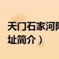 天门石家河附近遗址（关于天门石家河附近遗址简介）