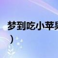 梦到吃小苹果是什么意思（小苹果是什么意思）