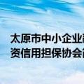 太原市中小企业融资信用担保协会（关于太原市中小企业融资信用担保协会简介）