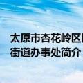 太原市杏花岭区巨轮街道办事处（关于太原市杏花岭区巨轮街道办事处简介）
