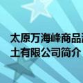 太原万海峰商品混凝土有限公司（关于太原万海峰商品混凝土有限公司简介）