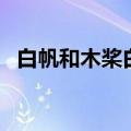 白帆和木桨白帆明白了什么（白帆和木桨）