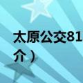 太原公交817支路（关于太原公交817支路简介）