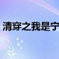 清穿之我是宁妃免费阅读（清穿之我是宁妃）