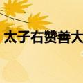 太子右赞善大夫（关于太子右赞善大夫简介）