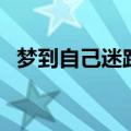 梦到自己迷路了预示什么（梦到自己迷路）