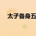 太子备身五职（关于太子备身五职简介）