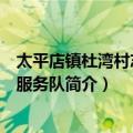 太平店镇杜湾村志愿者服务队（关于太平店镇杜湾村志愿者服务队简介）