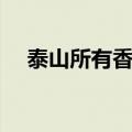 泰山所有香烟价格表（所有香烟价格表）