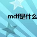 mdf是什么文件格式（mdf是什么文件）