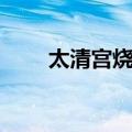 太清宫烧香（关于太清宫烧香简介）