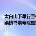 太白山下早行至横渠镇书崇寿院壁（关于太白山下早行至横渠镇书崇寿院壁简介）
