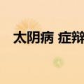 太阴病 症辩证（关于太阴病 症辩证简介）