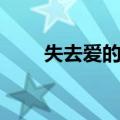 失去爱的人（关于失去爱的人简介）