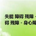 失能 障碍 残障－身心障碍者社会工作的省思（关于失能 障碍 残障－身心障碍者社会工作的省思简介）