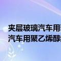 夹层玻璃汽车用聚乙烯醇缩丁醛(PVB)胶片（关于夹层玻璃汽车用聚乙烯醇缩丁醛(PVB)胶片简介）
