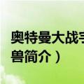 奥特曼大战宇宙怪兽（关于奥特曼大战宇宙怪兽简介）