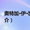 奥特加·伊·加塞特（关于奥特加·伊·加塞特简介）