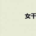 女干探（关于女干探简介）