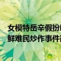 女模特岳辛假扮朝鲜难民炒作事件（关于女模特岳辛假扮朝鲜难民炒作事件简介）