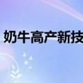 奶牛高产新技术（关于奶牛高产新技术简介）