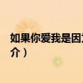 如果你爱我是因为我爱你（关于如果你爱我是因为我爱你简介）