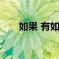 如果 有如果（关于如果 有如果简介）