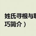 姓氏寻根与取名技巧（关于姓氏寻根与取名技巧简介）