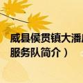 威县侯贯镇大潘庄志愿服务队（关于威县侯贯镇大潘庄志愿服务队简介）