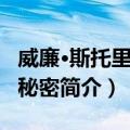 威廉·斯托里茨的秘密（关于威廉·斯托里茨的秘密简介）