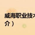 威海职业技术学院（关于威海职业技术学院简介）