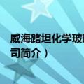 威海路坦化学玻璃有限公司（关于威海路坦化学玻璃有限公司简介）