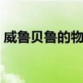 威鲁贝鲁的物语（关于威鲁贝鲁的物语简介）