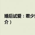 婚后试爱：君少蜜宠娇妻（关于婚后试爱：君少蜜宠娇妻简介）