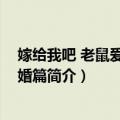 嫁给我吧 老鼠爱大米结婚篇（关于嫁给我吧 老鼠爱大米结婚篇简介）