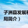 子洲县发展和改革局（关于子洲县发展和改革局简介）