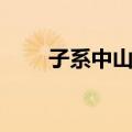 子系中山狼（关于子系中山狼简介）
