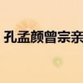 孔孟颜曾宗亲网（关于孔孟颜曾宗亲网简介）