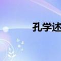 孔学述论（关于孔学述论简介）