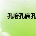 孔府孔庙孔林（关于孔府孔庙孔林简介）