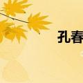 孔春生（关于孔春生简介）