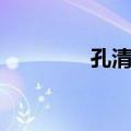 孔清溪（关于孔清溪简介）