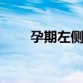 孕期左侧位（关于孕期左侧位简介）