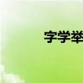 字学举隅（关于字学举隅简介）